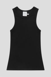 Munthe Peach jersey tank - black