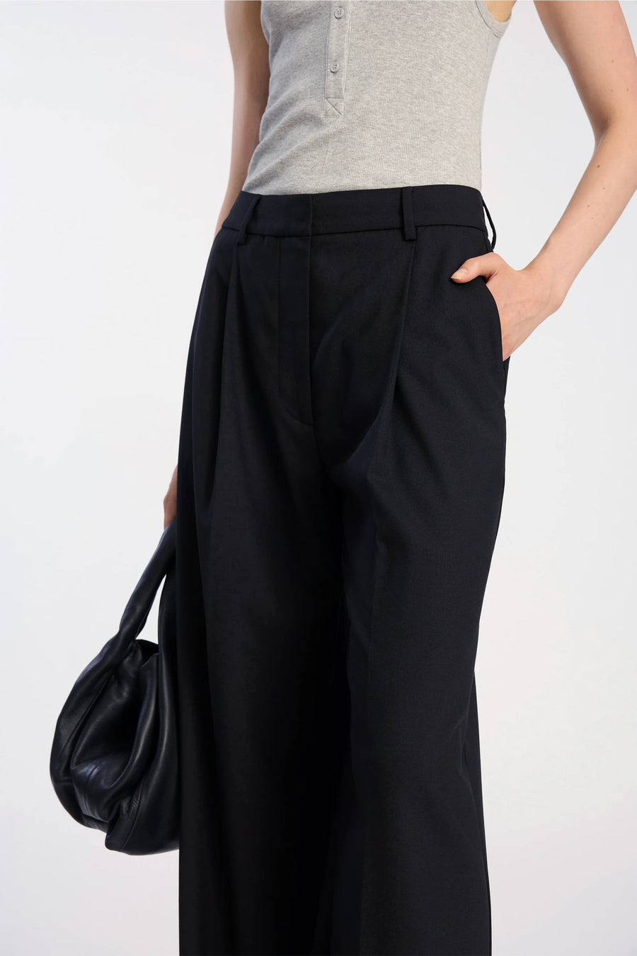 Munthe Lupon tailored trouser - black
