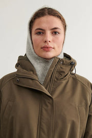 Basic Apparel Blanche Balaclava - grey marl