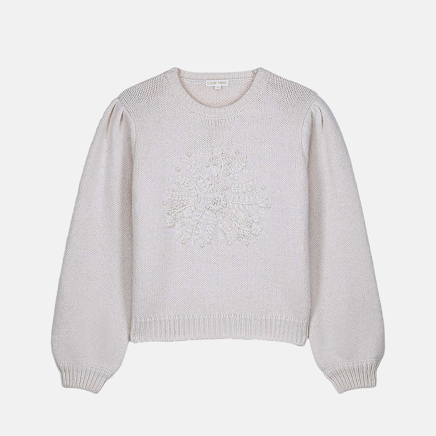Louise Misha Emine jumper - winter white