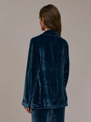 Diega Ventio velvet blazer - midnight