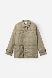 Project AJ117 Barker utility jacket - moss