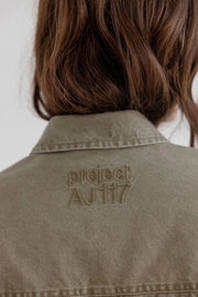 Project AJ117 Barker utility jacket - moss
