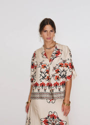 Stella Forest Cleliana printed top