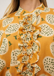 0039 Italy Daisy poplin blouse