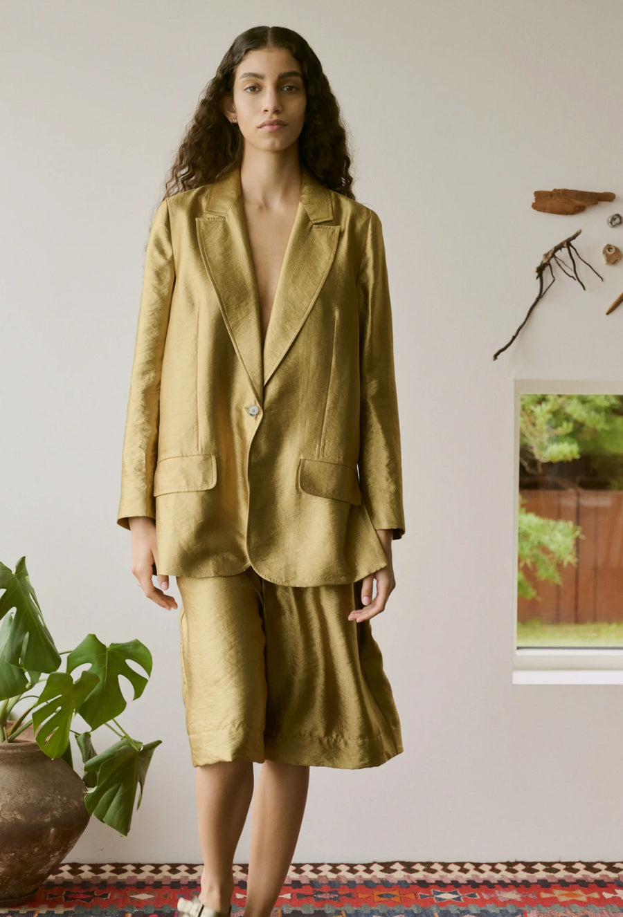 Rabens Saloner Alona gold jacket