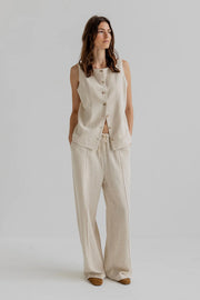Project AJ117 Unica relaxed trouser - ecru