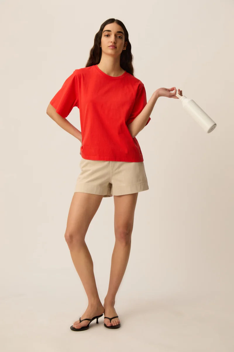 Des Petits Hauts Jerry Homard t shirt - lobster red
