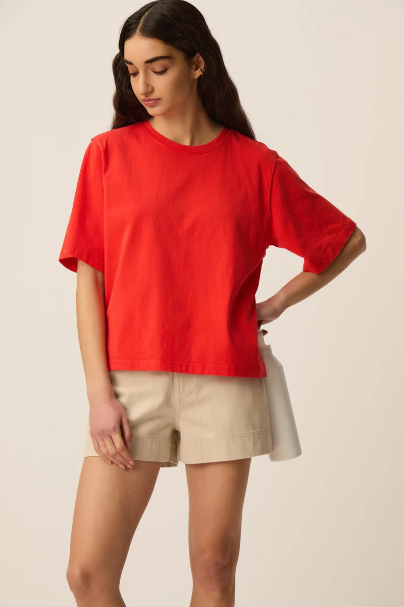 Des Petits Hauts Jerry Homard t shirt - lobster red
