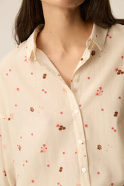 Des Petits Hauts sparky crabbie printed shirt