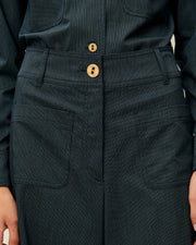 Sessun Manhatti trouser - worker blue