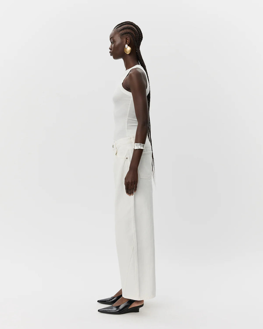Sofie Schnoor Tomars barrel jean - white
