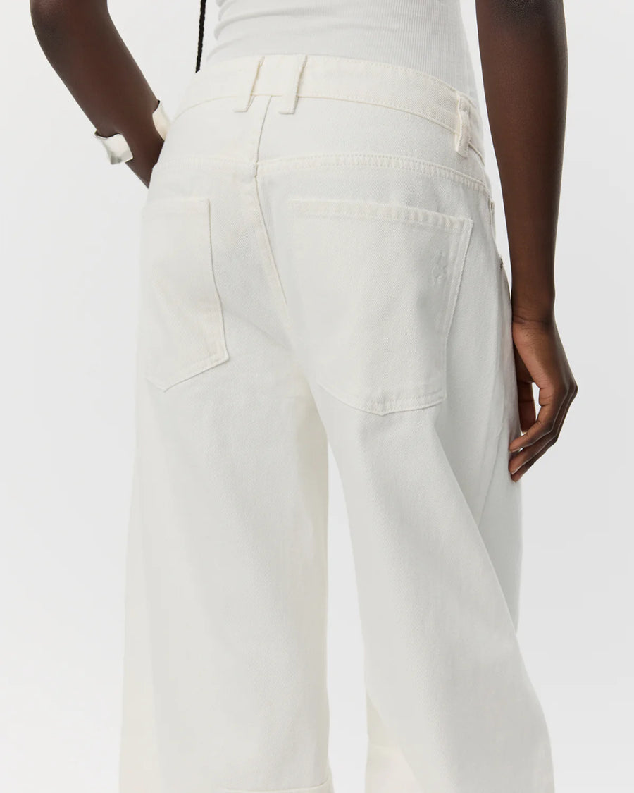 Sofie Schnoor Tomars barrel jean - white