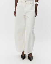 Sofie Schnoor Tomars barrel jean - white