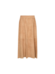 Mos Mosh Deena suede skirt - tan