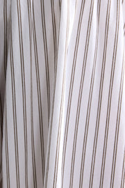 Bellerose Cinley skirt - white / khaki stripe