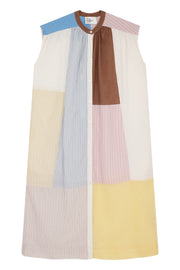 Leon + Harper Ritchie Patch short sleeved dress