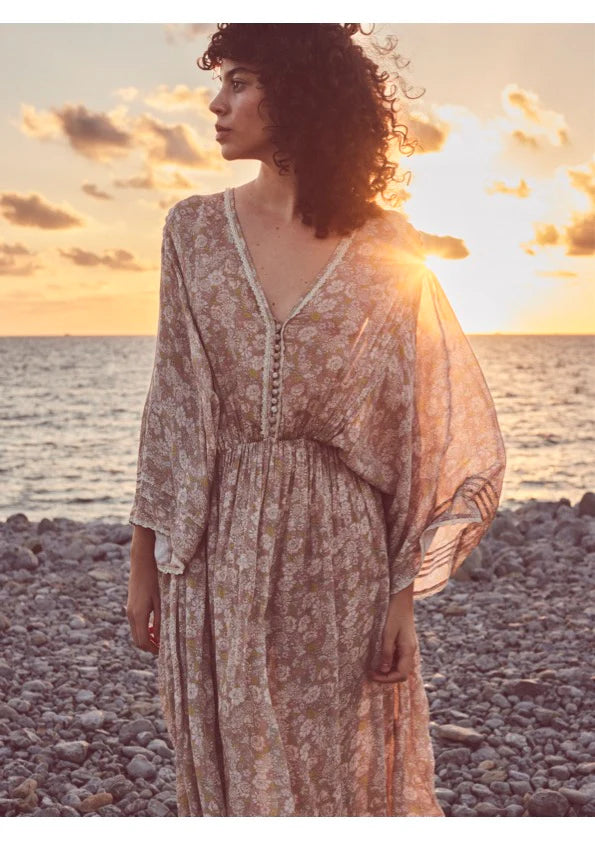 Faune Paloma Vintage daisy print dress