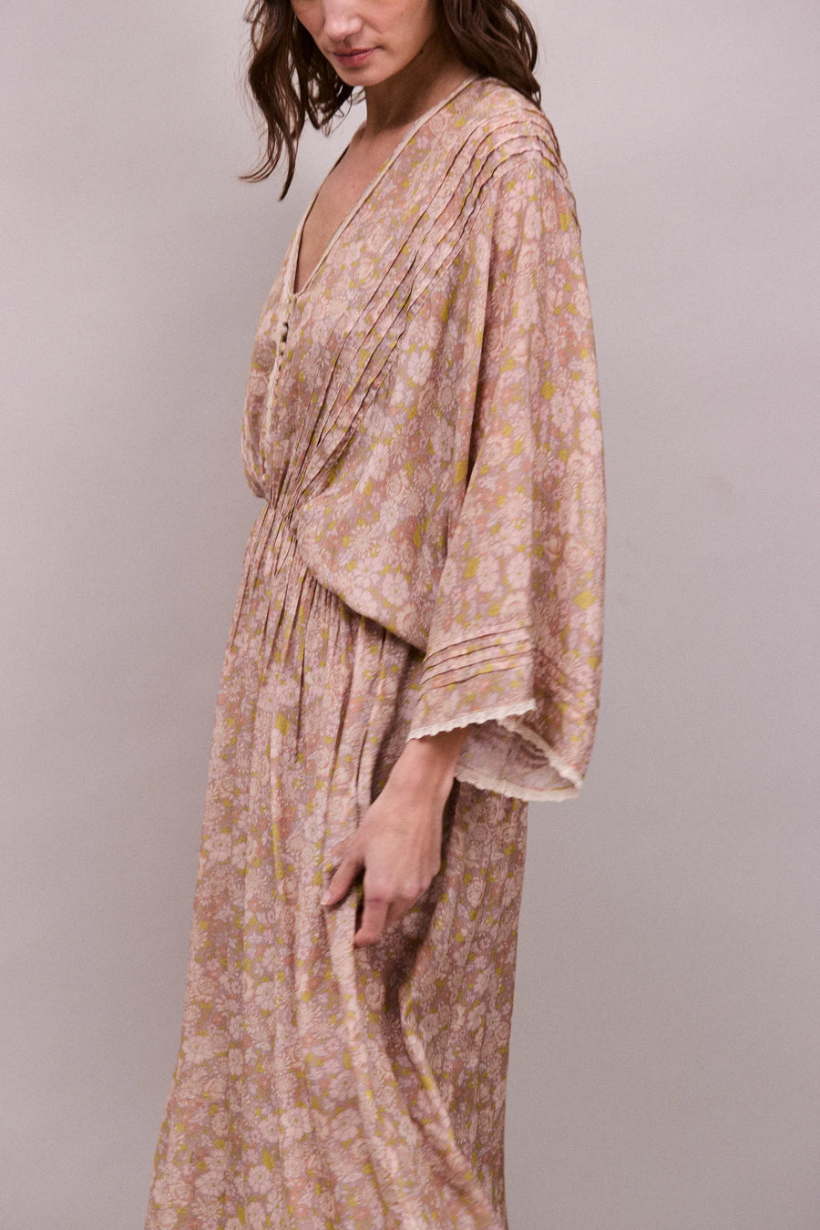 Faune Paloma Vintage daisy print dress