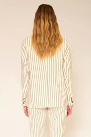 MKT Studio Viron striped blazer - natural