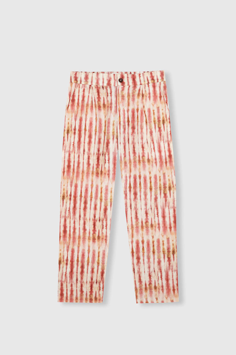 Beatriz Furest Persia printed trouser - ecru / red