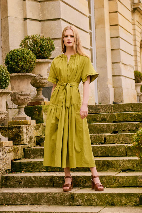 Petite Mendigote Charlie dress - pistachio