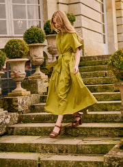 Petite Mendigote Charlie dress - pistachio