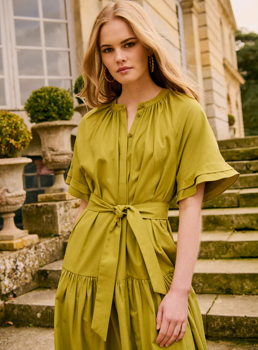 Petite Mendigote Charlie dress - pistachio