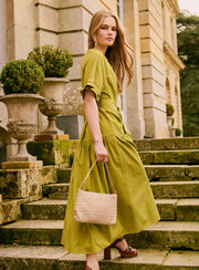 Petite Mendigote Charlie dress - pistachio