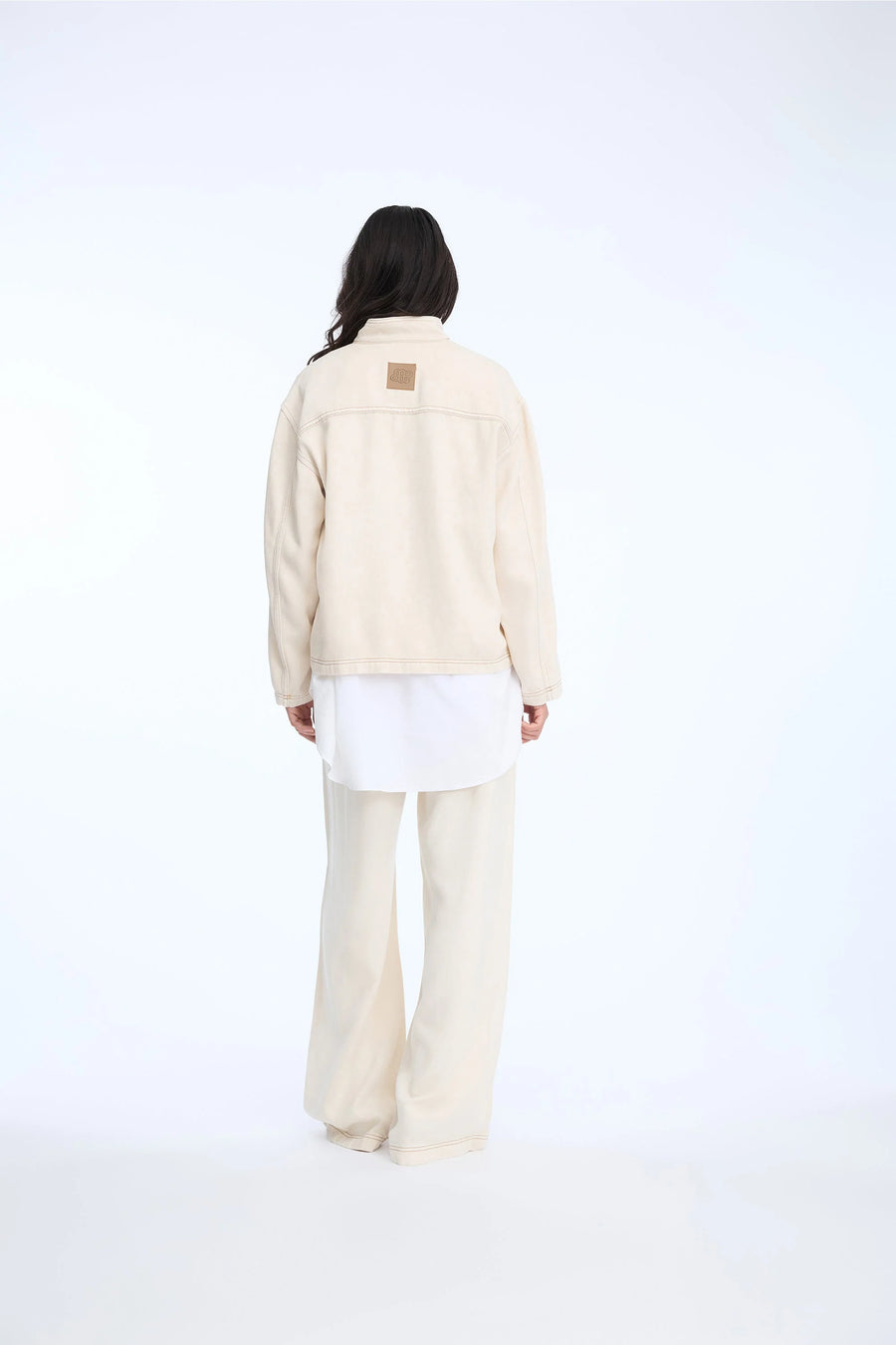 Munthe Tuxa oversized top - ecru