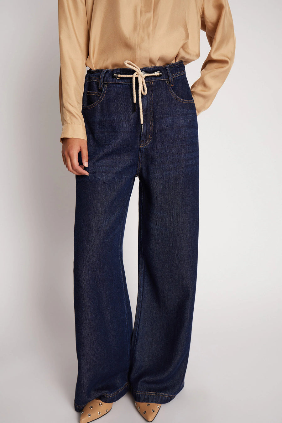 Munthe Obey jean - indigo dark wash