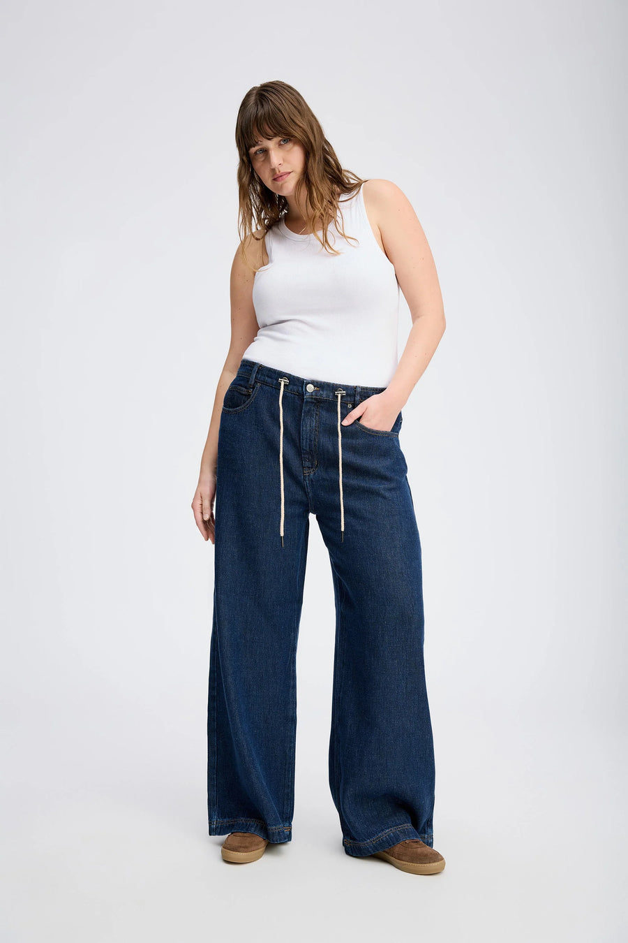 Munthe Obey jean - indigo dark wash