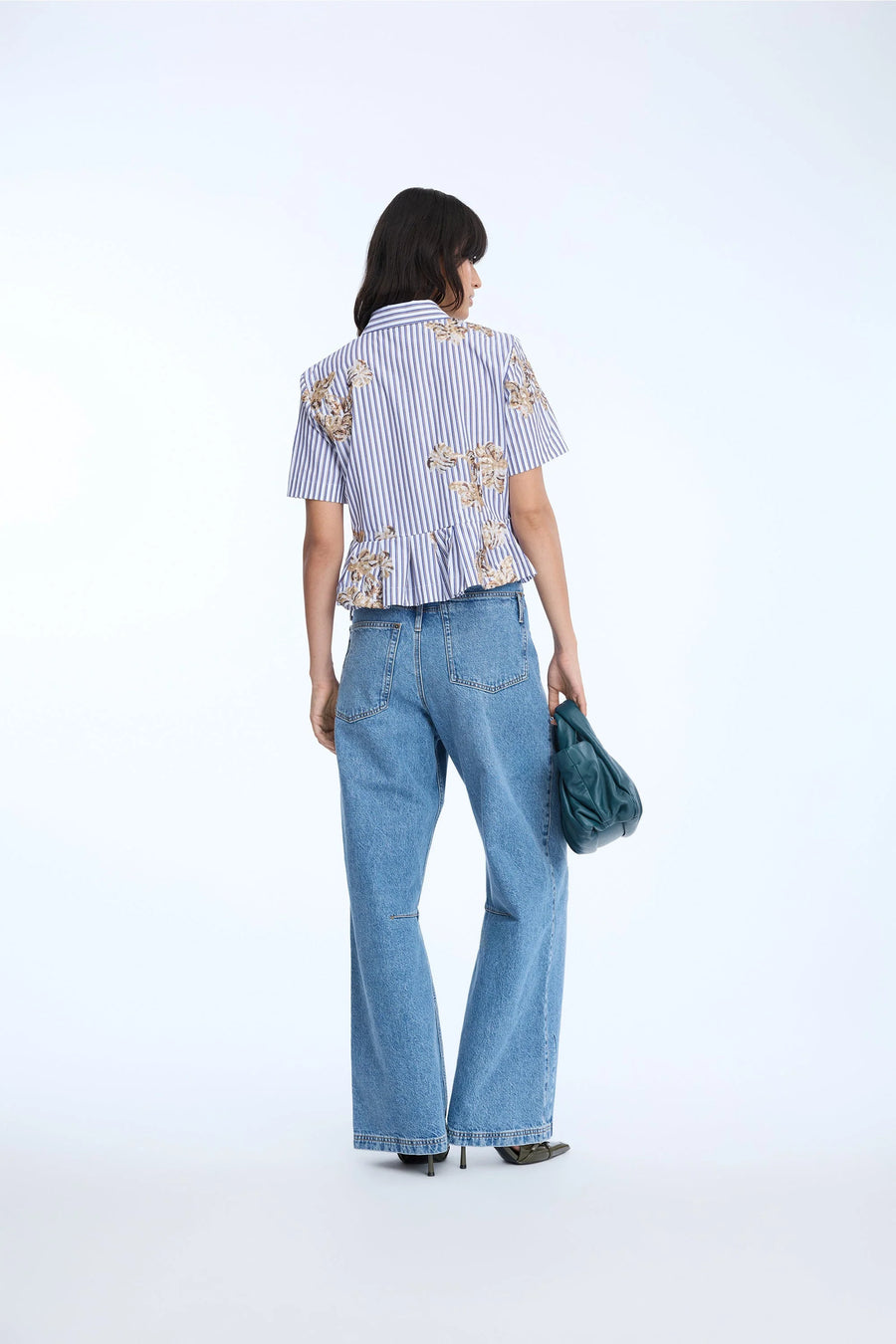 Munthe Nuriana striped embellished shirt