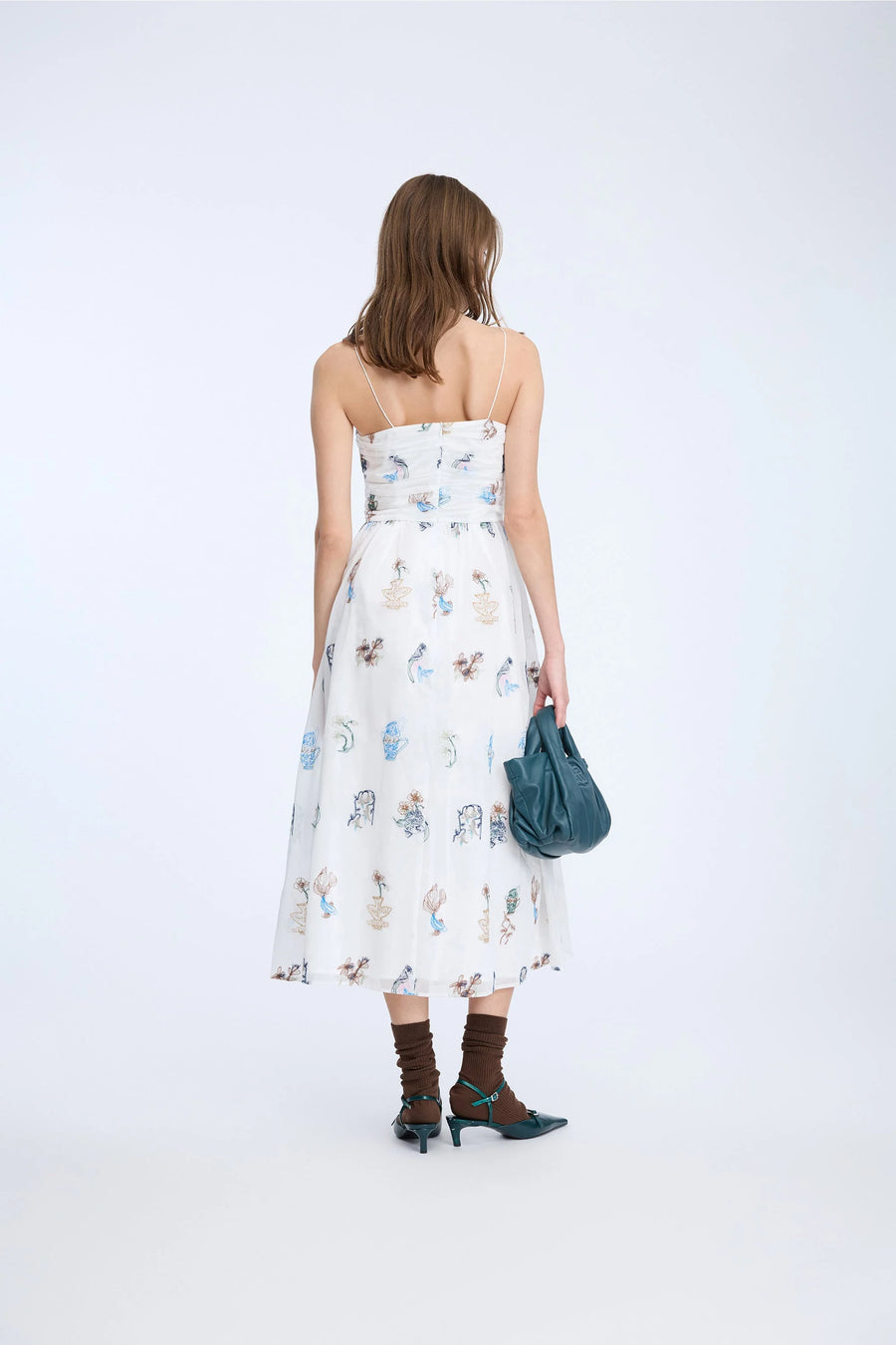Munthe Nova printed dress - white