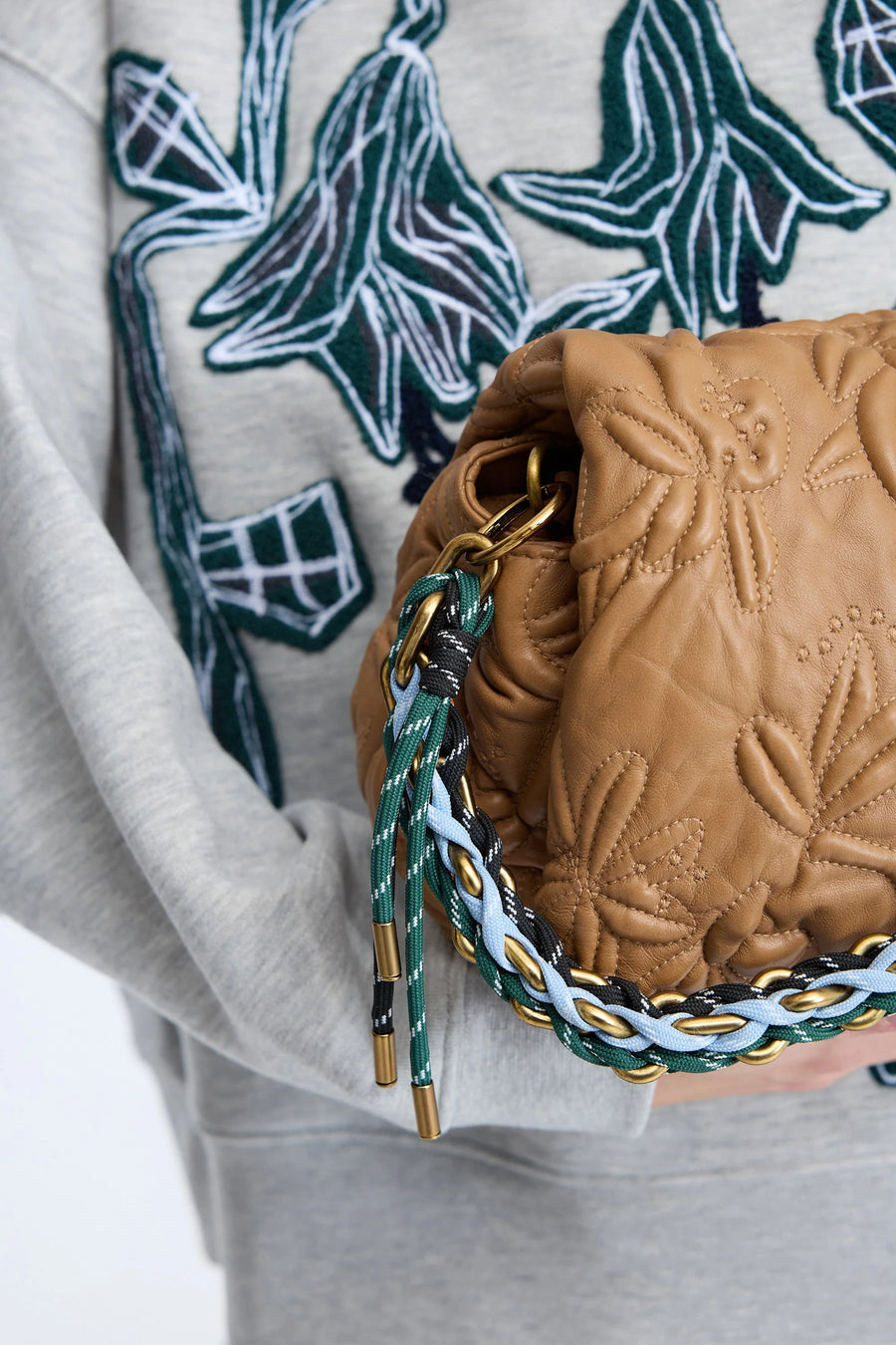 Munthe Nadia braided strap for a handbag