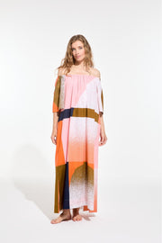 Mapoesie Paloa sunrise dress - blush