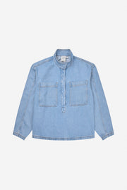 Munthe Tuxe shirt - light wash denim