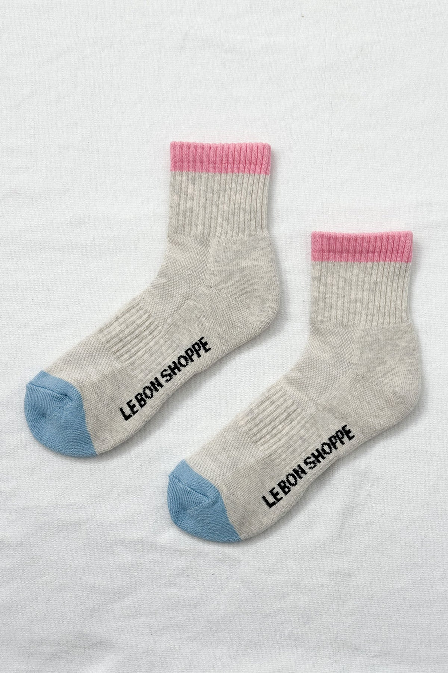 Le Bon Shoppe colour block girlfriend sock