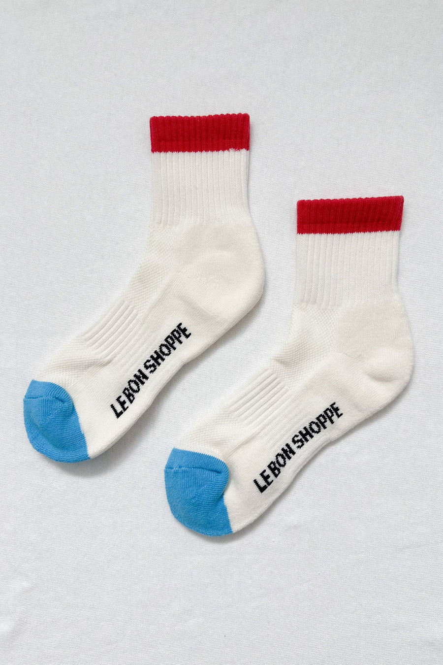 Le Bon Shoppe colour block girlfriend sock