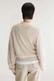 Bellerose Dusto polo jumper - oyster