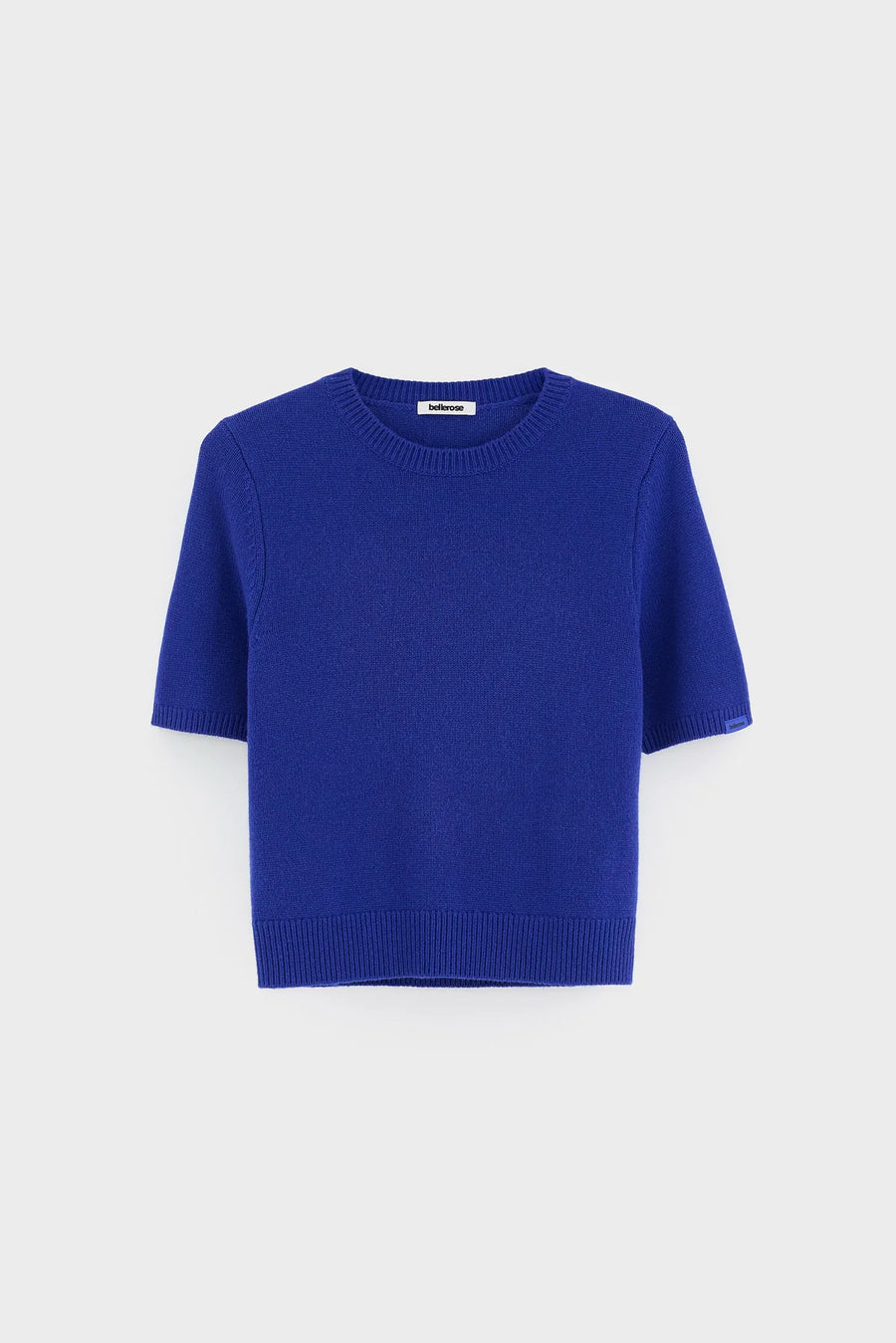 Bellerose Synad short sleeved cashmere knit - bright blue