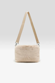 Bellerose Helga Faux fur bag - stone