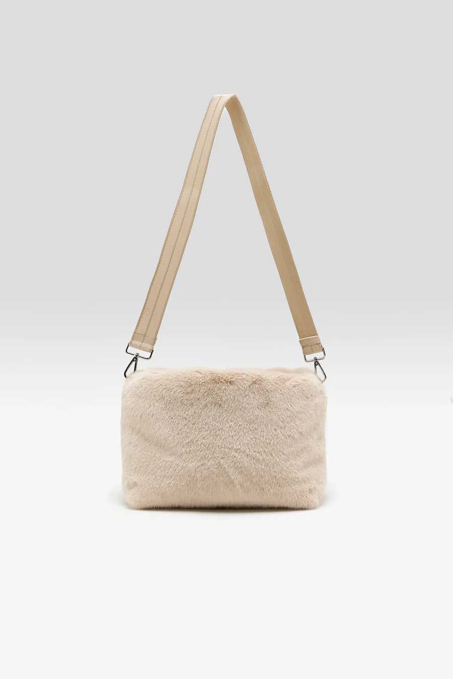 Bellerose Helga Faux fur bag - stone
