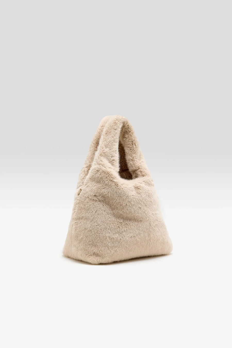 Bellerose Helga Faux fur bag - stone