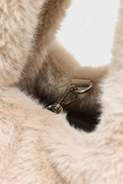 Bellerose Helga Faux fur bag - stone