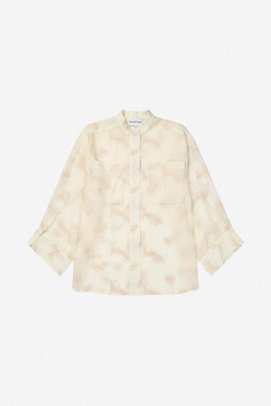 Munthe Fortunato embroidered blouse - cream
