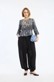 Munthe Virago silk print blouse