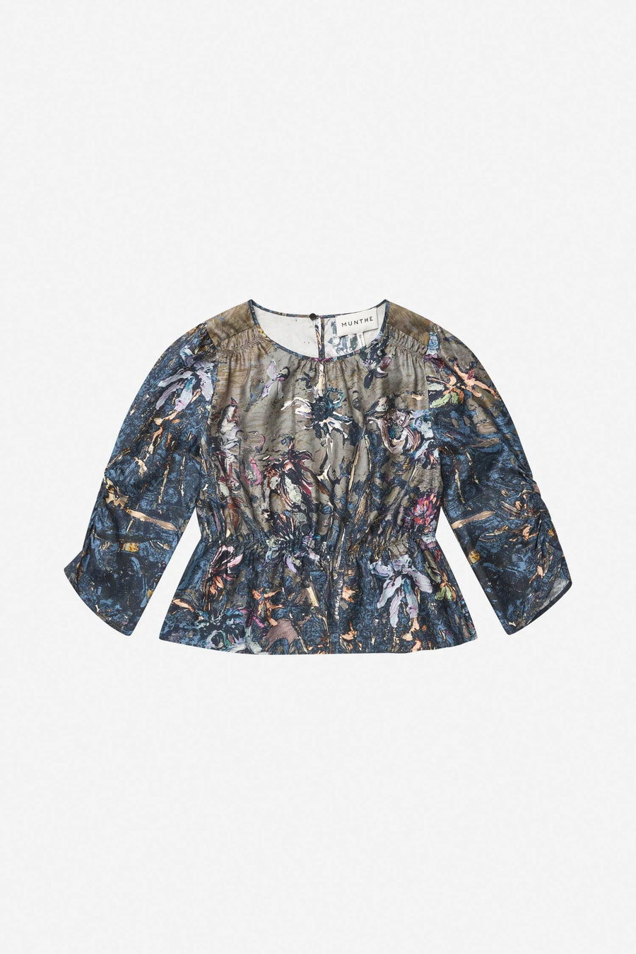 Munthe Virago silk print blouse