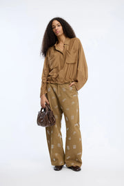 Munthe Vigil blouse - tobacco