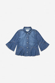 Munthe Vunna denim top